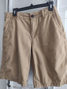 urban pipeline Tan Flat-Front Men's Shorts